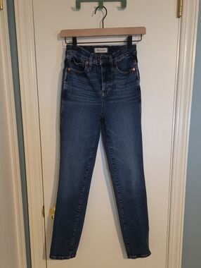 Madewell Stovepipe Jeans in Indigo Wash